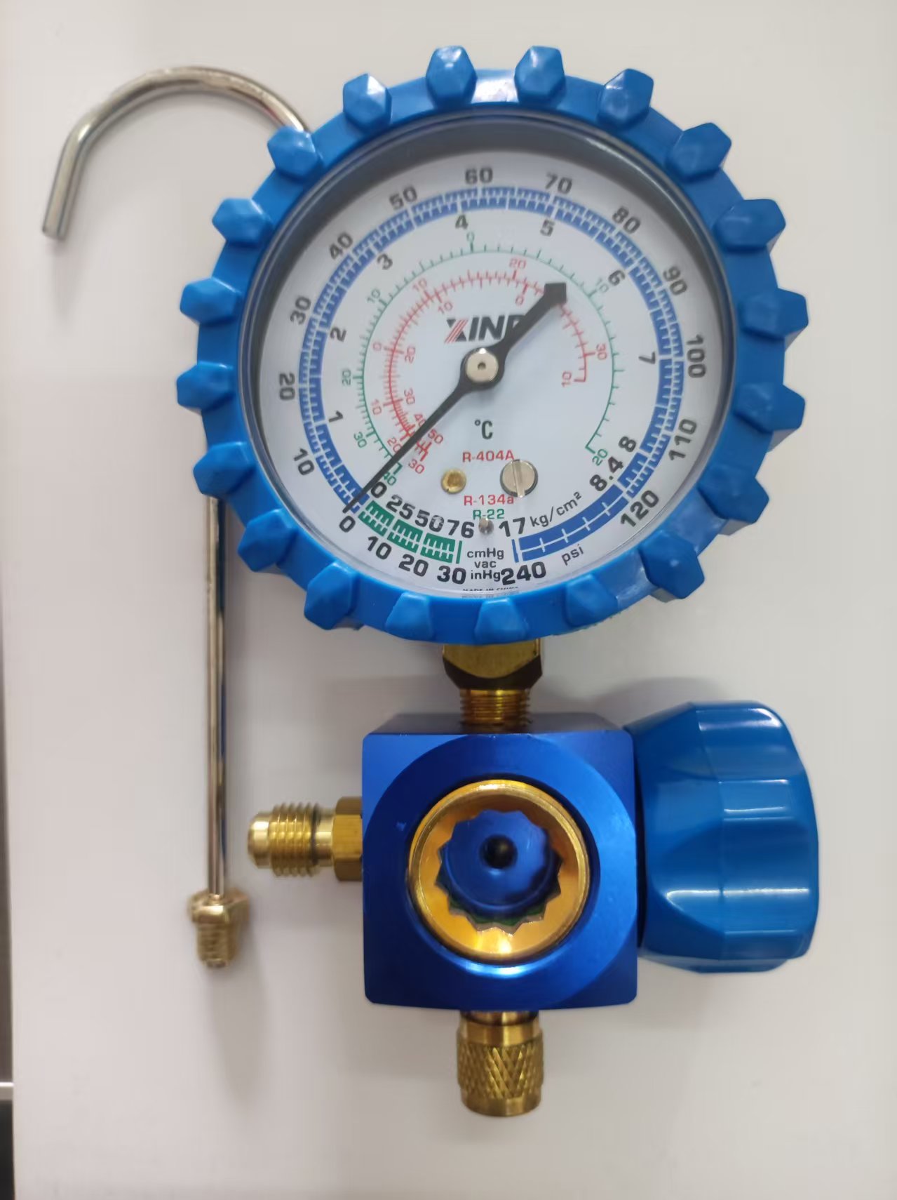 Aluminum Sight Glass - Single Gauge Valve